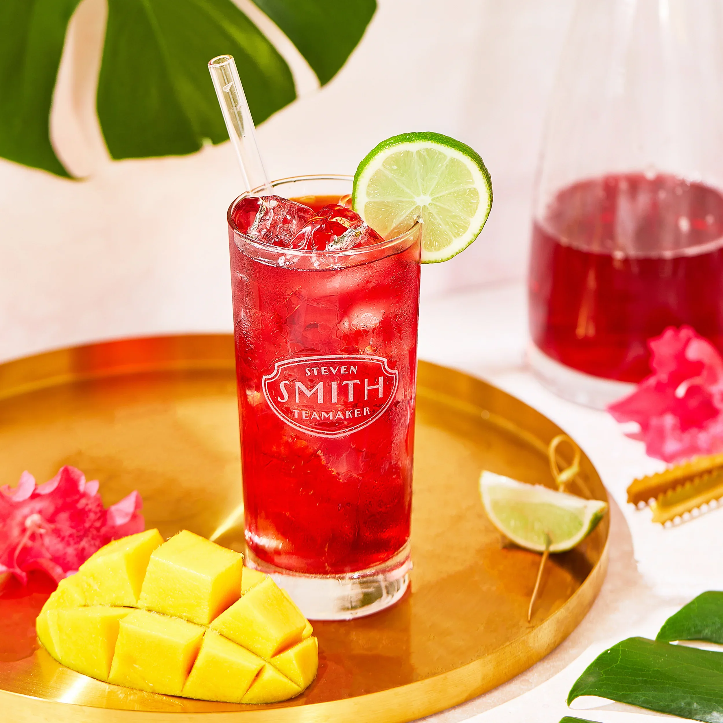 Hibiscus Mango Iced Tea - Image 3